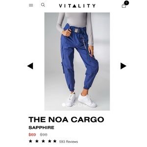 Vitality (Balance Athletica) Noa Cargo Pants
